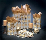 Harlequin Frosted Gold Bag Collection