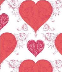 Tapestry Heart Giftwrap