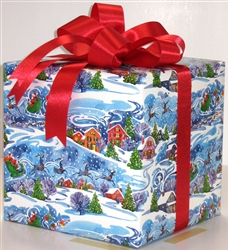 Santa's On The Way Giftwrap