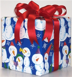 Snowman Toss Giftwrap