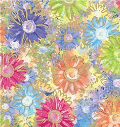 Gilded Daisies Giftwrap