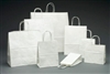 White Food Service Shopping Bags