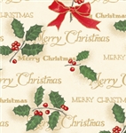 Scripted Holly Giftwrap