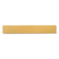 2-3/4" x 16-1/2" Gold Aluminum Oxide Hook and Loop Fileboard Sheets 40D grit