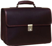 Advocate Leather Laptop Briefcase