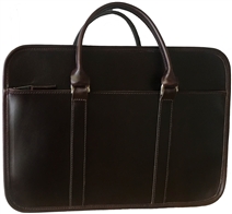 Arbitrator Leather Briefcase by Custom Hide