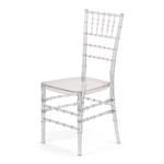 Discount Crystal  Chivari Chairs, Resin Cheap Chiavari Chivari Chairs, Stacking Crystal Resin Chiavari Chairs