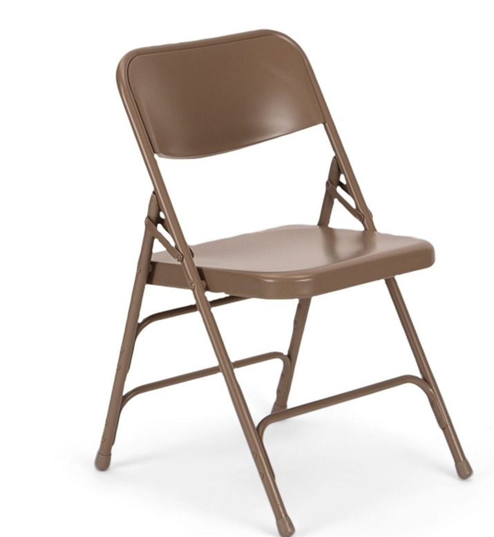 Wholesale Beige Metal Folding Chair