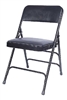 Cheap Blue Vinyl Metal Folding Chair