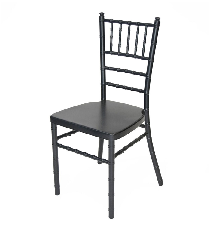 Black  Aluminum Chiavari Chair Wholesale