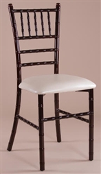 Mahogany Chiavari Metal Chair Discount Prices