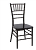 STEEL CORE Black Discount Resin Chiavari Chair