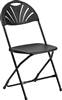 Cheap Prices Black Fan Back Chair