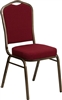 Burgundy Fabric Banquet Chairs