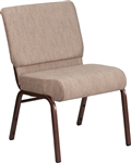 Tan Chapel Chair, Chapel Chairs, Church Chairs, 21" Wide Church Chairs, Cheap Church Chairs, Wholesale Church Chairs