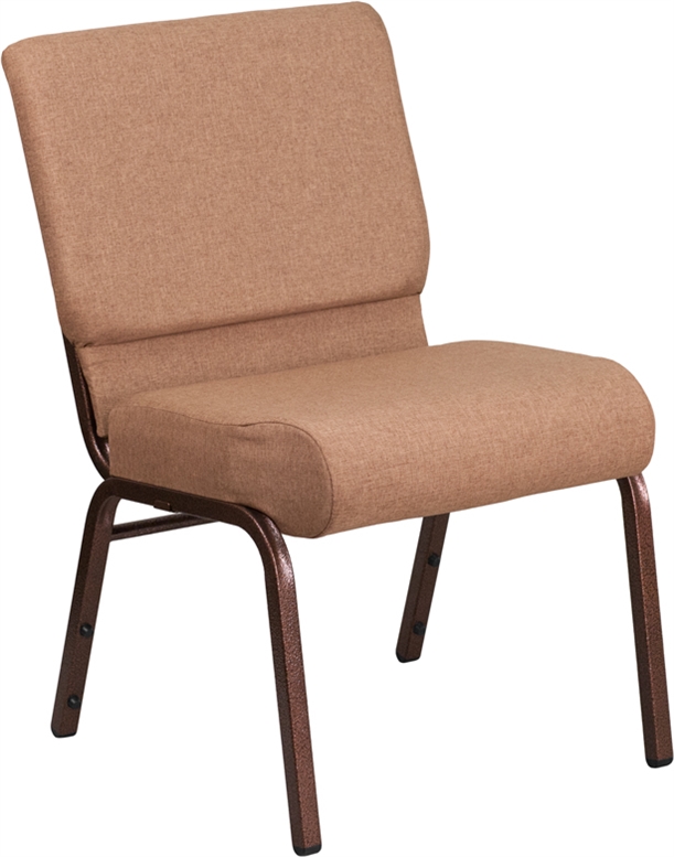 Gray 21" Chapel Chair