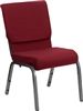 Burgundy Chapel Chairs, Church Chairs, 21" Wide Chapel Chairs, Cheap Church Chairs, Wholesale Church Chairs