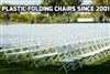 2\300 pcs White Folding Chairs