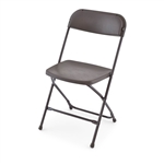 Wholesale Brown Poly Chairs, Discount plastic folding chairs