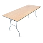 FREE SHIPPING   30 x 96" Plywood Round Folding Tables | Hotel Banquet Folding Tables | Round Tables | WHOLESALE Tables