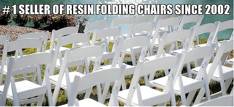 Cheap Resin Folding White Chair