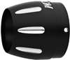 Freedom Performance 3 1/2in. Signature End Cap - Black/Chrome