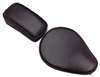 Le Pera Spring Mounted Solos - Narrow Pillion Pad - Black