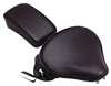 Le Pera Spring Mounted Solos - Wide Pillion Pad - Black