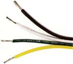 Wire, 16/4GA, Brown/Green/White/Yellow, 100'
