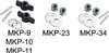 MKP-34 Prop Nut & Pin Kit E, S/S