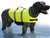 Doggy Vest, L, Neon Yellow, 50-90 lbs.