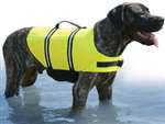 Doggy Vest, L, Neon Yellow, 50-90 lbs.