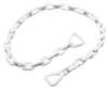 Anchor Chain, 1/4 X 4', White PVC