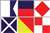 Signal Flags, 12" x 18", 36 Flag Set