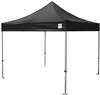 Norstar Canopy Black Powder-Coated Steel Canopy Frame with 600 Denier Top - 10x10 - Forest Green