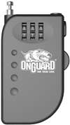 OnGuard Terrier Roller Cable Combination Lock