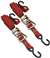 Paragon Powersports High Roller Ultra Cam-Lock Tiedowns - Red