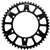 Sunstar Triplestar Aluminum Rear Sprocket - Black - 49T