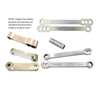 Yana Shiki Adjustable Lowering Link - Silver - Stk/2in./4in.