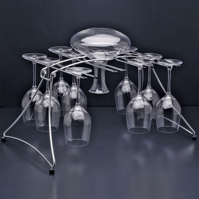 Fusion 16 Stemware & Decanter Rack