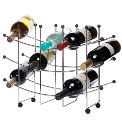 Fusion 15-Bottle Wine Rack