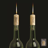 Afterglow Wine Cork Candles, Set of 2
