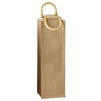 Jute Vino-Sack, One Bottle