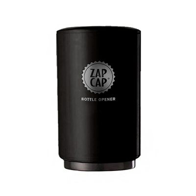 Cellar Dine Zap Cap, Stainless Steel, Matte Black