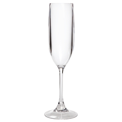 Acrylic Champagne Flute, 5.5 Oz