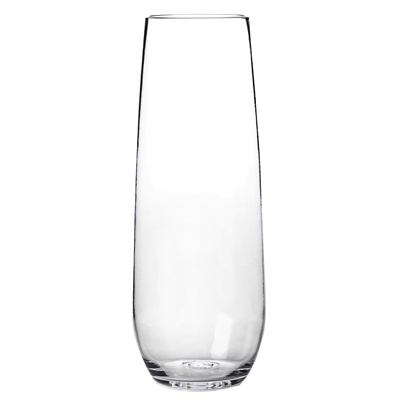 Clear Stemless Tritan Champagne Flute 8 Oz