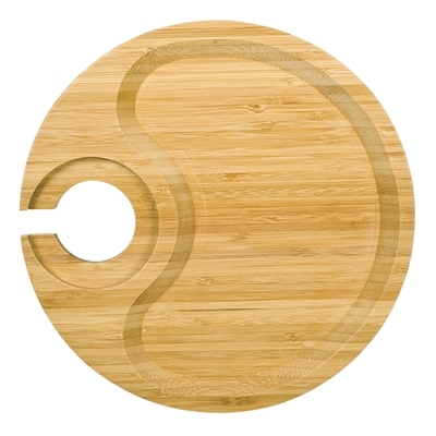 Bamboo Party Plate, Round