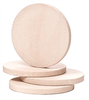 Sandstone Coasters Round, Natural Beige, Set/4