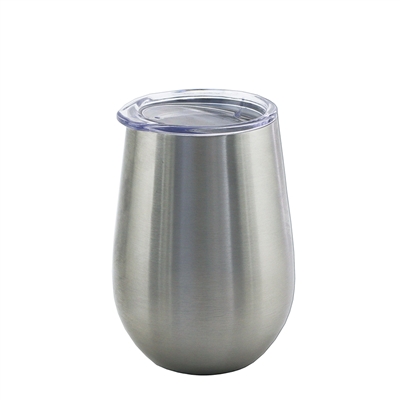 Apollo Cup 12 oz  W/ Lid, Stainless Steel