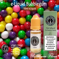 10ml bottle of bubblegum flavored e-liquid from LogicSmoke, available in 5 nicotine levels. Perfect for vapers looking for the sweet and classic taste of bubblegum.